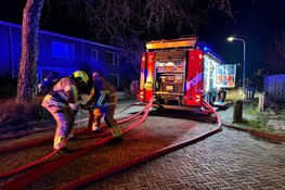 Uitslaande autobrand in Enkhuizen