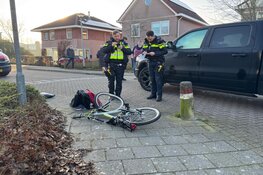 Vrouw en twee kinderen komen ten val bij ongeval