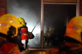 Uitslaande woningbrand aan Violenstraat in Enkhuizen