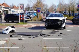 Botsing met veel schade in Bovenkarspel