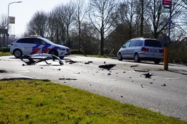 Botsing met veel schade in Bovenkarspel