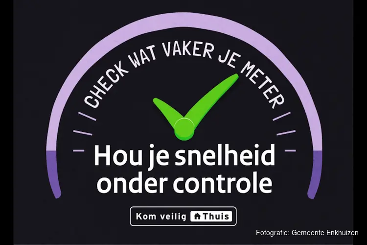 Check wat vaker uw snelheid
