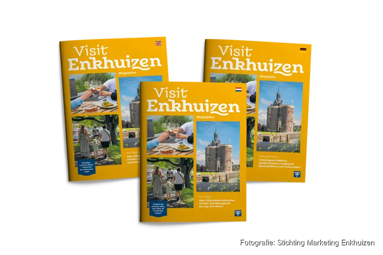 Ontdek het nieuwe magazine Visit Enkhuizen – gratis exemplaar en fotobooth dit weekend!