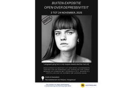 Opmeer organiseert buitenexpositie: OPEN over Depressiviteit