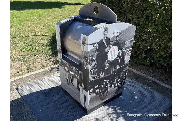 Gemeente Enkhuizen start pilot: Adopteer een afvalcontainer