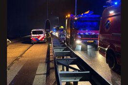 Hulpdiensten massaal ingezet voor melding persoon te water op dijk N307