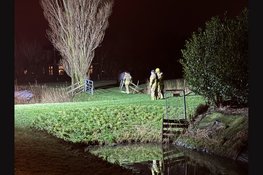 Grote zoekactie naar vermiste man op de Elsenburg in Enkhuizen