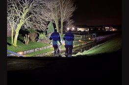 Grote zoekactie naar vermiste man op de Elsenburg in Enkhuizen