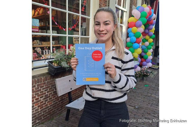 One Day Outlet Enkhuizen. Kom koopjes scoren op zaterdag 7 februari