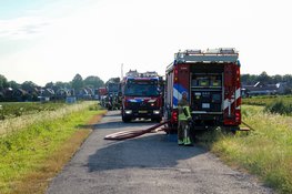 Brand in koelcel van agrarisch bedrijf in Enkhuizen