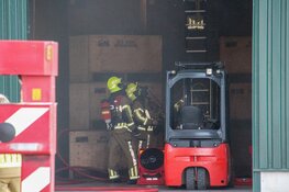 Brand in koelcel van agrarisch bedrijf in Enkhuizen