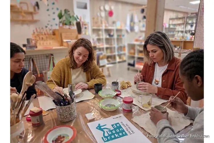 Creatieve zaterdagmiddagen voor volwassenen in cadeauwinkel aan de Westerstraat
