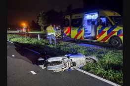 Zeker twee gewonden bij ongeval op fietspad langs de N307 in Venhuizen