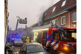 Uitslaande brand in woning Enkhuizen