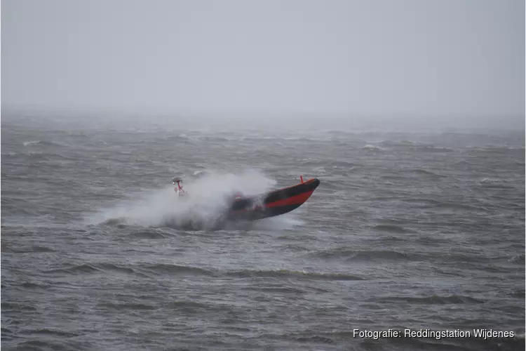 Oefening tijdens eerste zware storm van 2018