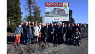 Bouwbord Centrumplan onthuld