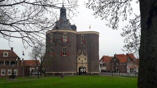 Expositie dijken en water in de Drom - Dorcas & Ko Steltenpool