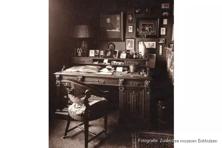 Pronkstuk bureau Cornelis Lely in Zuiderzeemuseum