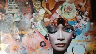 Expositie: ‘Collage’ bij  galerie Onopgemerkte Schatten