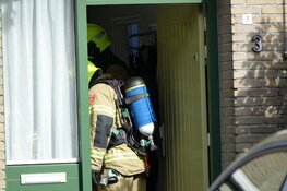 Brand in keuken woning Enkhuizen