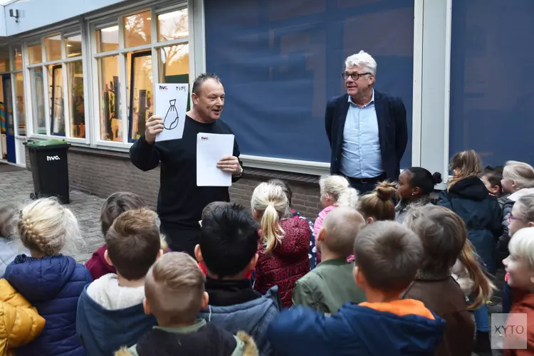 Leerlingen Driespan starten met afval scheiden op school